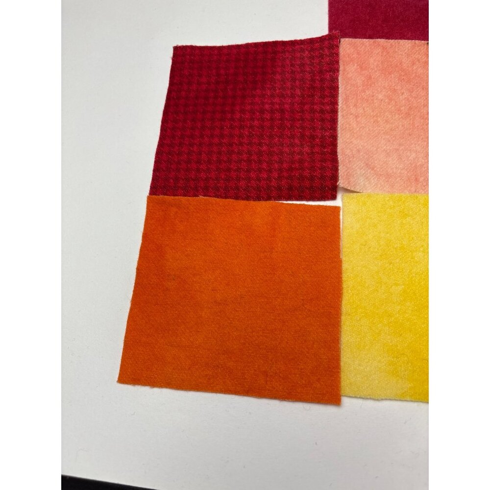 Wool Squares Rug Hooking & Applique 4 1/4" Multi-Color Set Rug Hooking - Picture 10 of 14